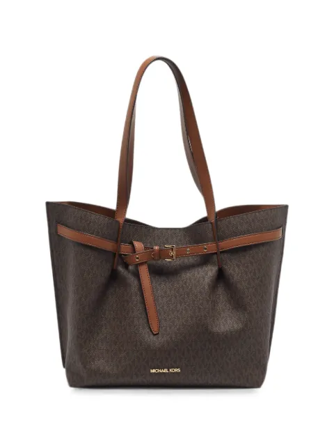 Michael Kors Vintage large Emilia belted shoulder bag Brown 1328866