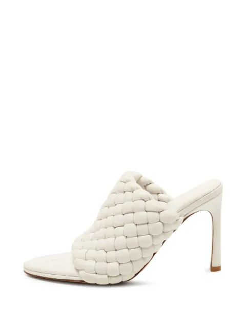 Bottega Veneta Pre-Owned Curve leather sandals White 1363705