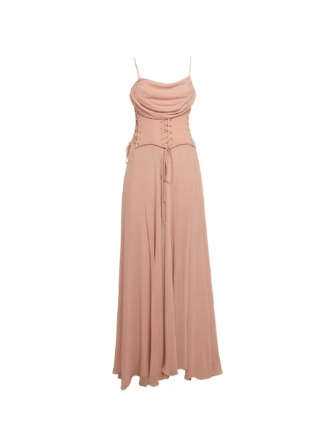 424 corset maxi dress Pink 1300681