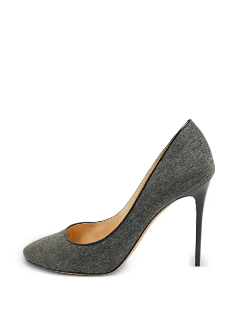 Jimmy Choo Pre-Owned stiletto-heel pumps Grey 1338619