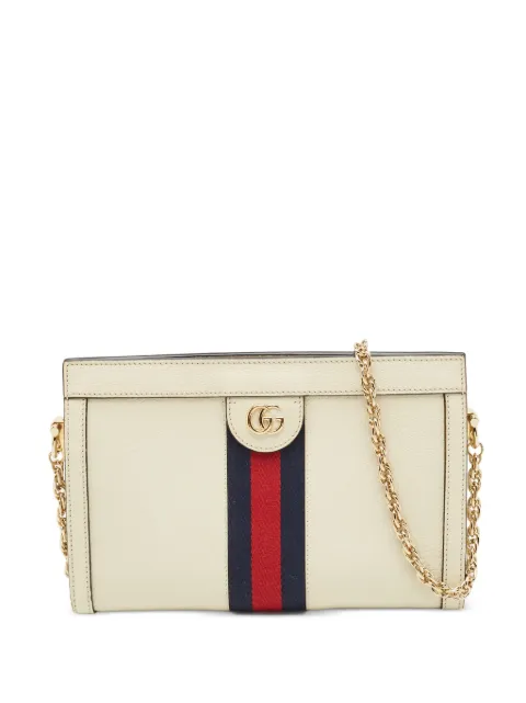 Gucci Pre-Owned Ophidia chain-strap cross body bag White 1349833