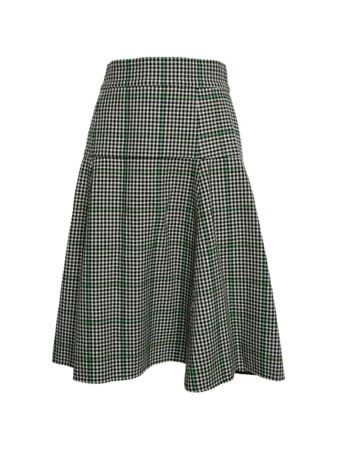 Dolce & Gabbana Pre-Owned flared midi skirt Black 1320756