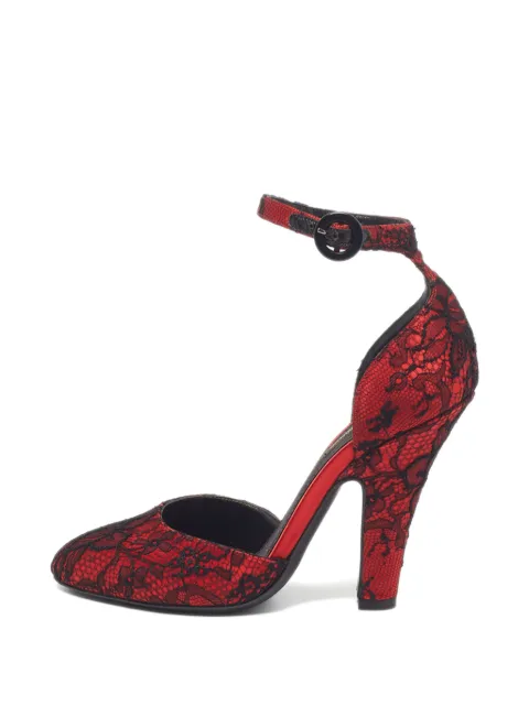 Dolce & Gabbana Pre-Owned ankle-strap sandals Red 1292287