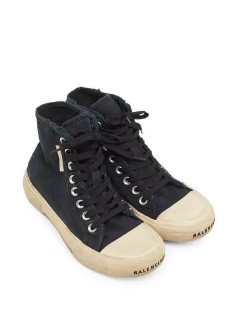 Balenciaga Pre-Owned Paris high-top sneakers Blue 1319076