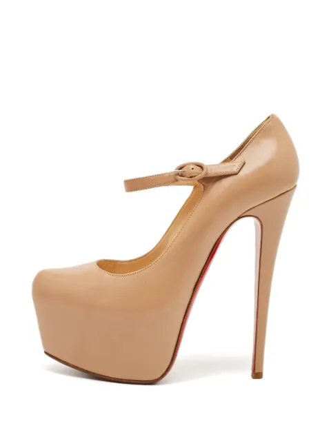 Christian Louboutin Pre-Owned Lady Daf pumps Neutrals 1294302