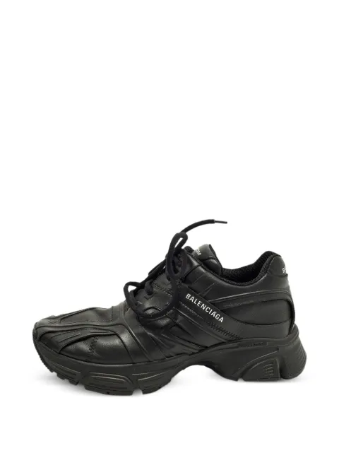 Balenciaga Pre-Owned Phantom lace-up leather sneakers Black 1332832