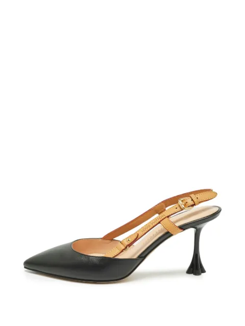 Louis Vuitton Pre-Owned Blossom slingback pumps Black 1312527