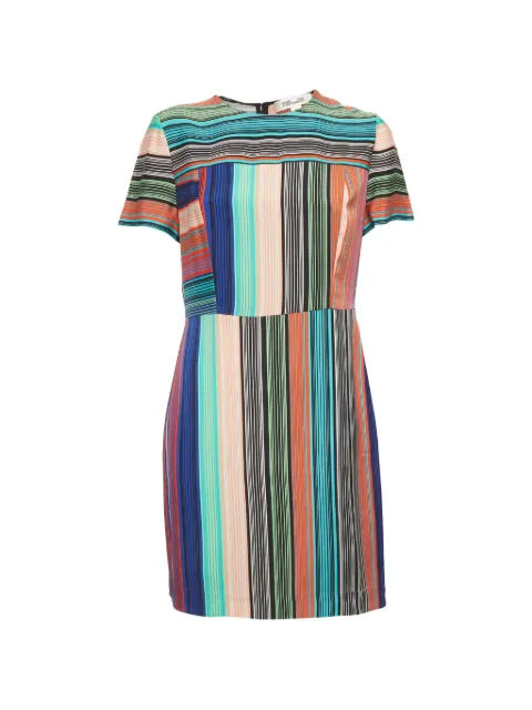 DVF Diane von Furstenberg striped mini dress Blue 1307512