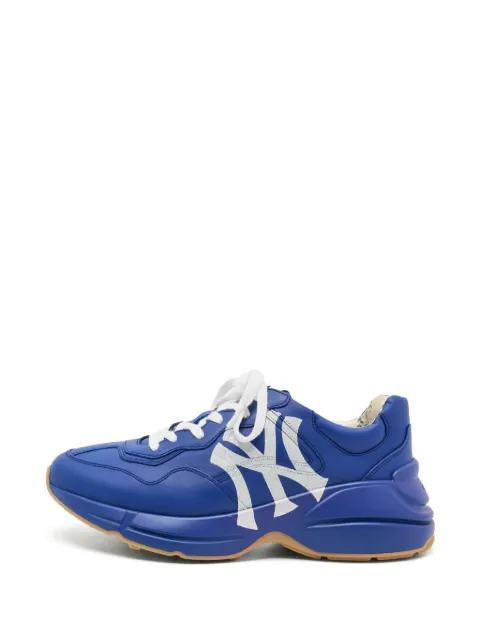 Gucci Pre-Owned Rhyton low-top sneakers Blue 1302122