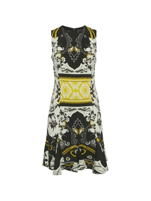 Etro Pre-Owned floral-print mini dress Black 1265311