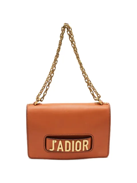 Christian Dior Pre-Owned J'Adior chain-strap shoulder bag Orange 1351808