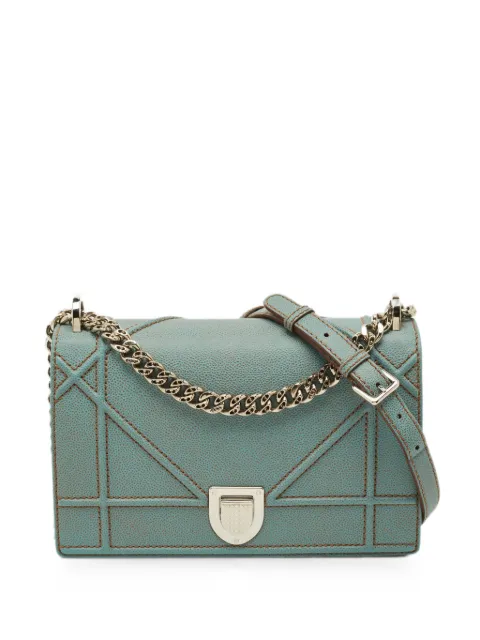 Christian Dior Pre-Owned medium Diorama cross body bag Blue 1281888