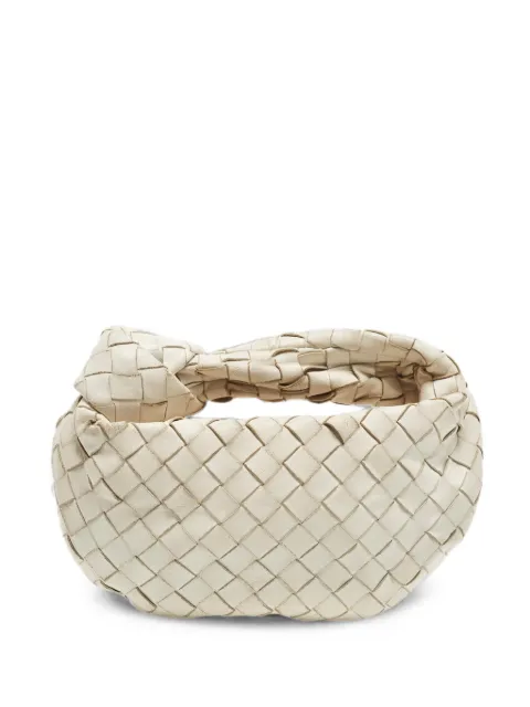 Bottega Veneta Pre-Owned Jodie Mini Intrecciato tote bag White 1286213