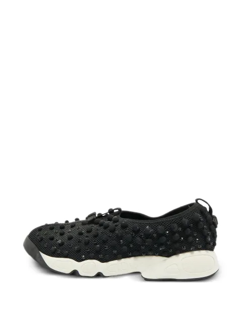Christian Dior Pre-Owned Fusion crystal-embellished sneakers Black 1277736