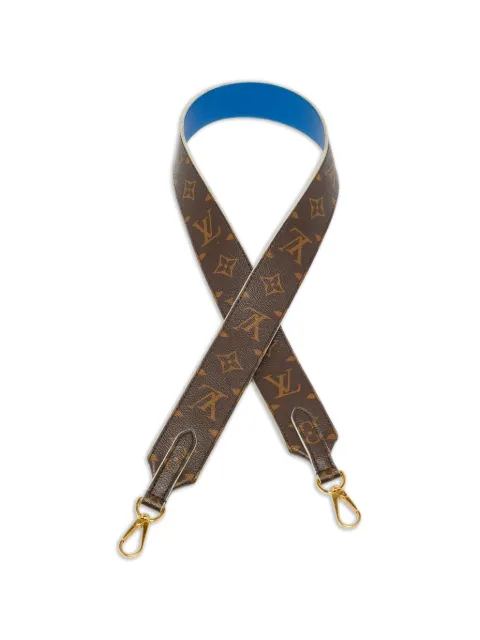 Louis Vuitton Pre-Owned Monogram-canvas shoulder strap Brown 1318065