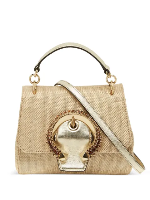 Jimmy Choo Pre-Owned Madeline crystal-embellished tote bag Gold 1272037
