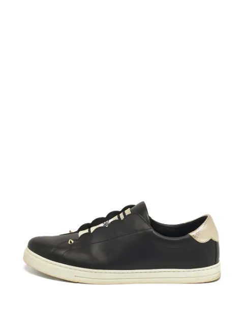 Fendi Pre-Owned Rockoclick slip-on sneakers Black 1279156