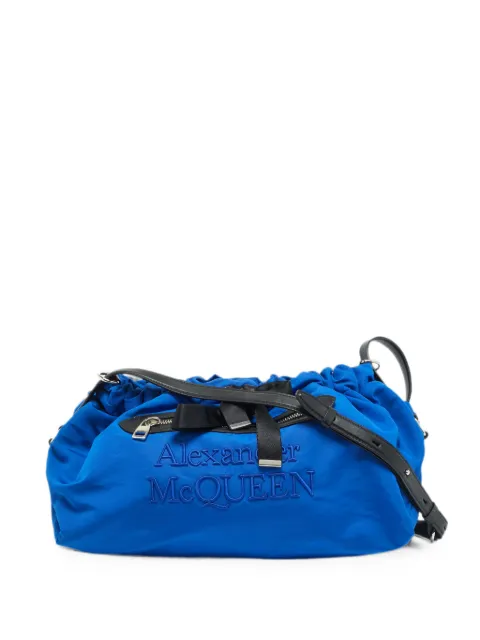 Alexander McQueen Pre-Owned The Bundle cross body bag Blue 1341295