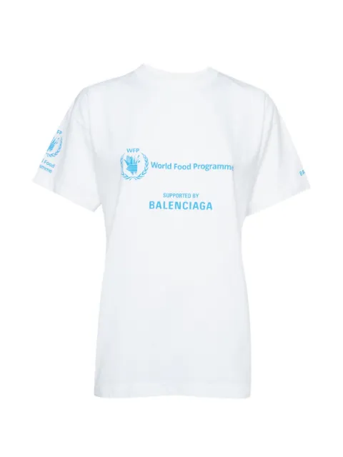 Balenciaga Pre-Owned World Food Programme T-shirt White 1362552