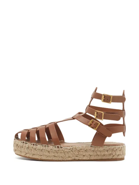 Christian Dior Pre-Owned Marine espadrilles Brown 1351239