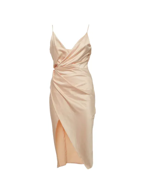 House of CB slit midi dress Pink 1346349