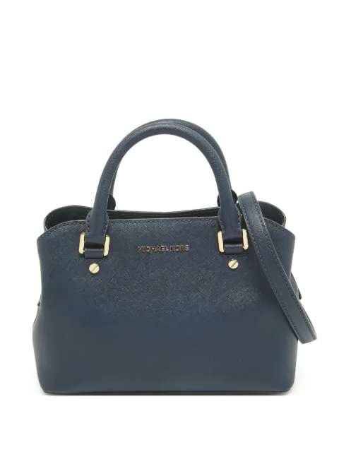 Michael Kors Vintage Savannah Small Saffiano tote bag Blue 1359346