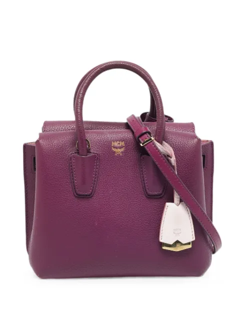 MCM Pre-Owned mini Milla Park Avenue tote bag Purple 1279159