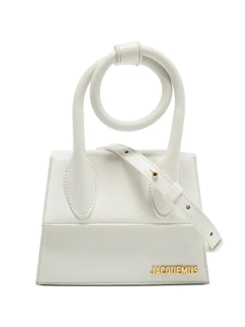 Jacquemus Pre-Owned Le Chiquito Noeud tote bag White 1302703