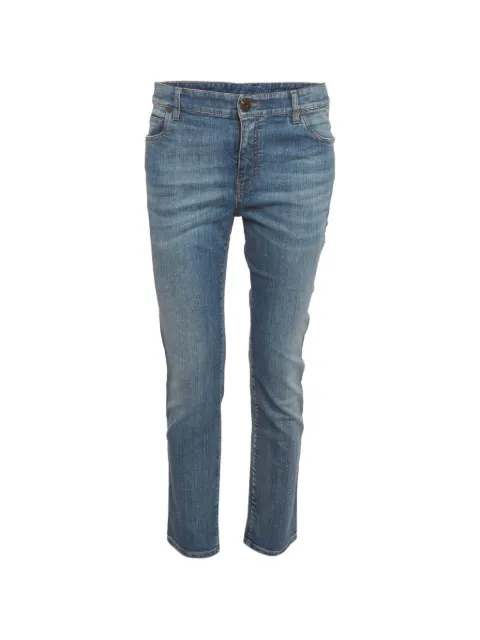 Brunello Cucinelli faded-effect skinny jeans Blue 1307034