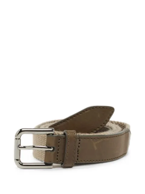 Dolce & Gabbana Pre-Owned buckle-fastening belt Brown 1272394