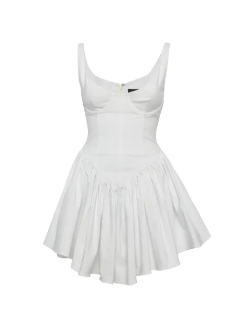 NBD corset-style mini dress White 1304892
