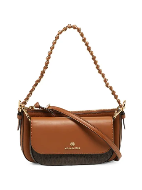 Michael Kors Vintage logo-detail shoulder bag Brown 1279024