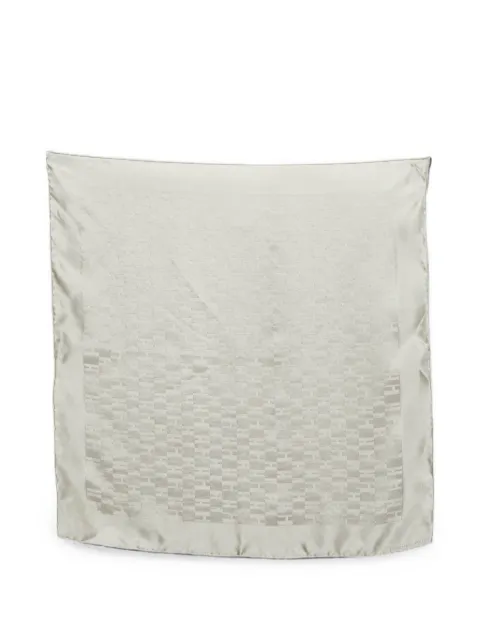 Hermès Pre-Owned H pattern scarf Neutrals 1302760