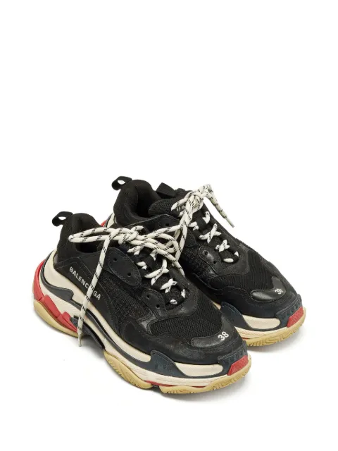 Balenciaga Pre-Owned Triple S low-top sneakers Black 1316091