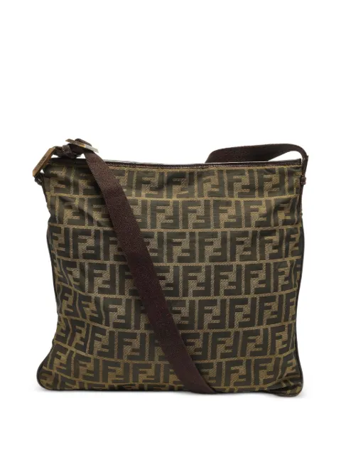 Fendi Pre-Owned 2004 Zucca messenger bag Brown 1288721