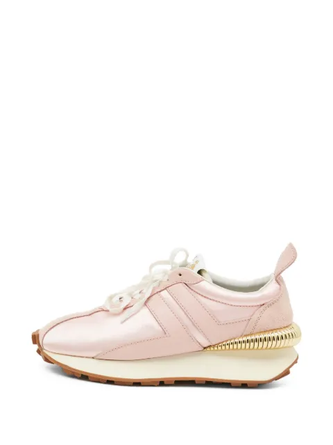 Lanvin Pre-Owned Bumper panelled low-top sneakers Pink 1308539