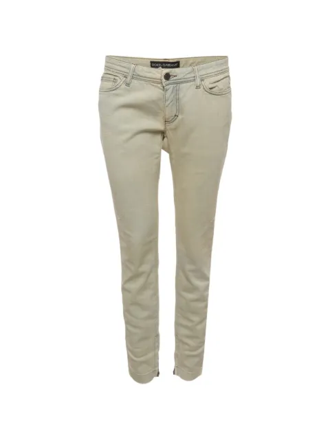 Dolce & Gabbana Pre-Owned straight-fit jeans Neutrals 1333146