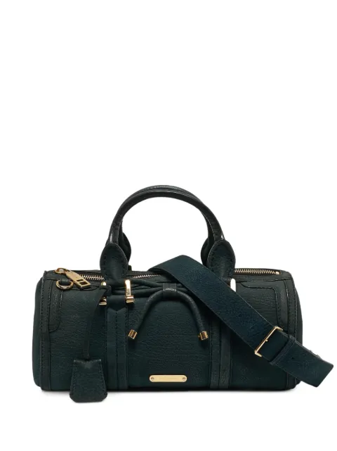 Burberry Pre-Owned medium Barrel Bow duffle bag Green 1274385