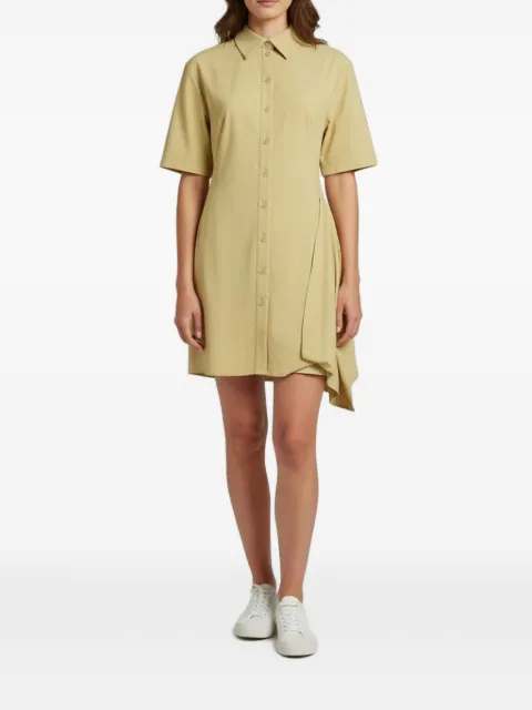 Jacquemus Pre-Owned short-sleeved shirt dress Green 1360544