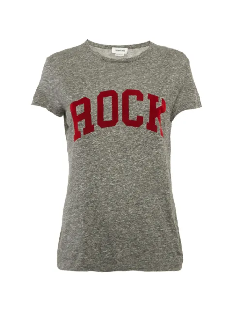 Zadig&Voltaire round-neck short-sleeve T-shirt Grey 1275922
