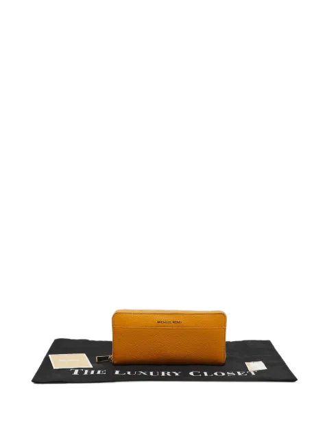 Michael Kors Vintage zip-around wallet Yellow 1264614