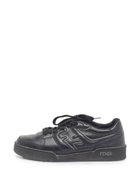 Fendi Pre-Owned Match low-top sneakers Black 1337711