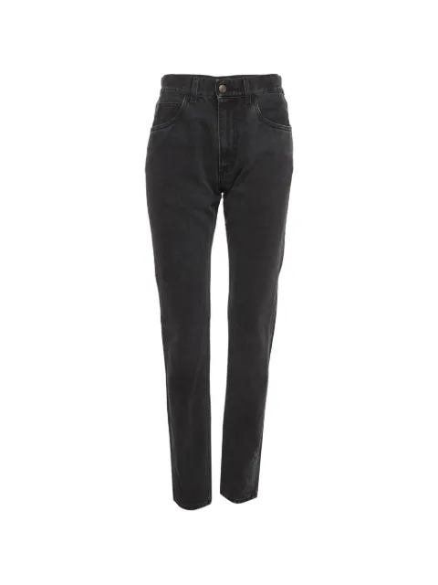 Gucci Pre-Owned slim-fit jeans Grey 1315627