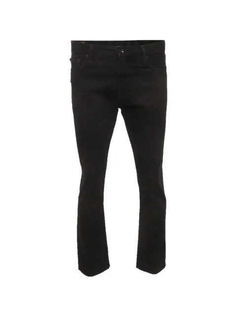 Off-White Pre-Owned Permanent straight-leg jeans Black 1317939