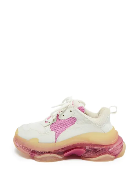 Balenciaga Pre-Owned Triple S lace-up sneakers White 1259872