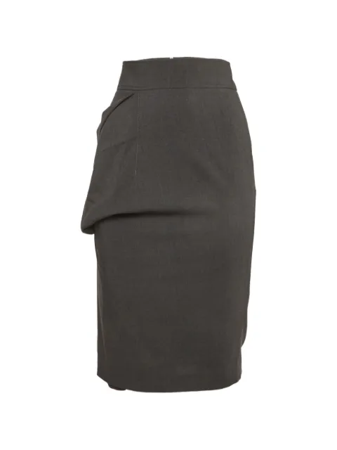 Brunello Cucinelli pencil mini skirt Grey 1292996