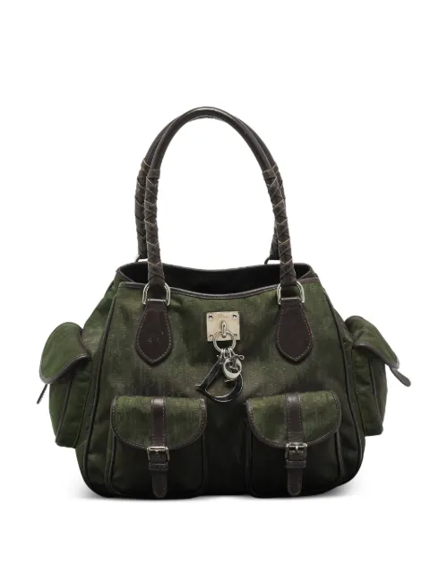 Christian Dior Pre-Owned 2007 Diorissimo multipocket tote bag Green 1262155