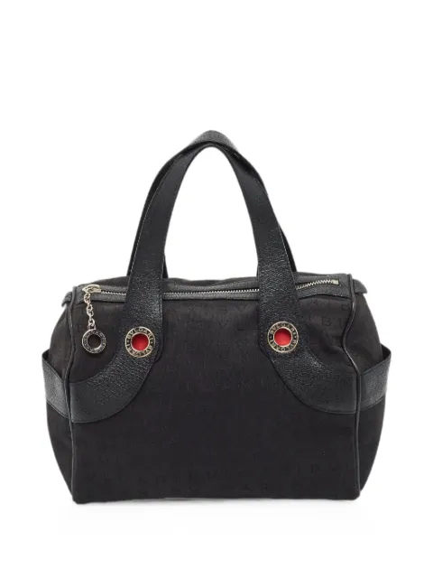 Bvlgari Pre-Owned Logo Mania tote bag Black 1348447