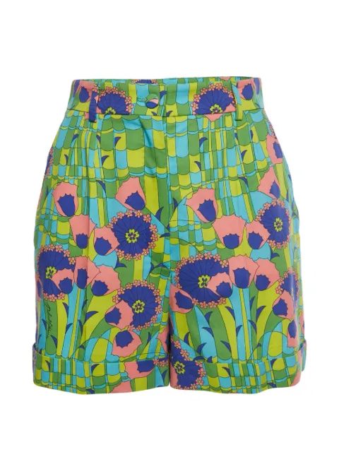Dolce & Gabbana Pre-Owned floral-print shorts Green 1316330