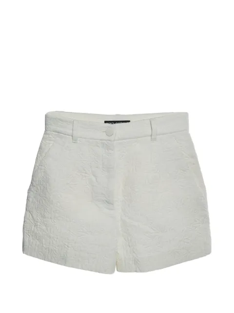 Dolce & Gabbana Pre-Owned floral-jacquard shorts White 1320720